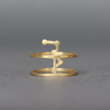 Load image into Gallery viewer, &#39;Cassiopeia&#39; diamond star ring by Sophie Bille Brahe in 18ct gold
