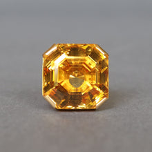 Load image into Gallery viewer, Vintage citrine ring. Mid-century citrine ring. 60s citrine ring. 1960s citrine ring. Vintage Scandi ring. Huge citrine ring. Large citrine ring. Oversized citrine ring. 53 carat citrine ring. 53ct citrine ring. Natural citrine ring. Asscher cut citrine ring. Step-cut citrine ring.
