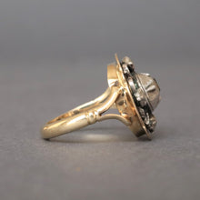 Load image into Gallery viewer, Antique Edwardian era Dutch diamond ring in 14ct gold &amp; silver
