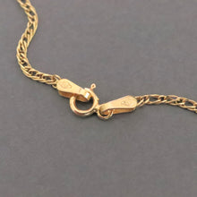 Load image into Gallery viewer, Vintage wheat link chain in 14ct gold (19.5&quot;/50cm)
