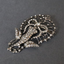 Load image into Gallery viewer, Antique Victorian era Saint Esprit converter pendant in silver &amp; paste
